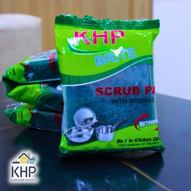 Scrub Pad with Sponge